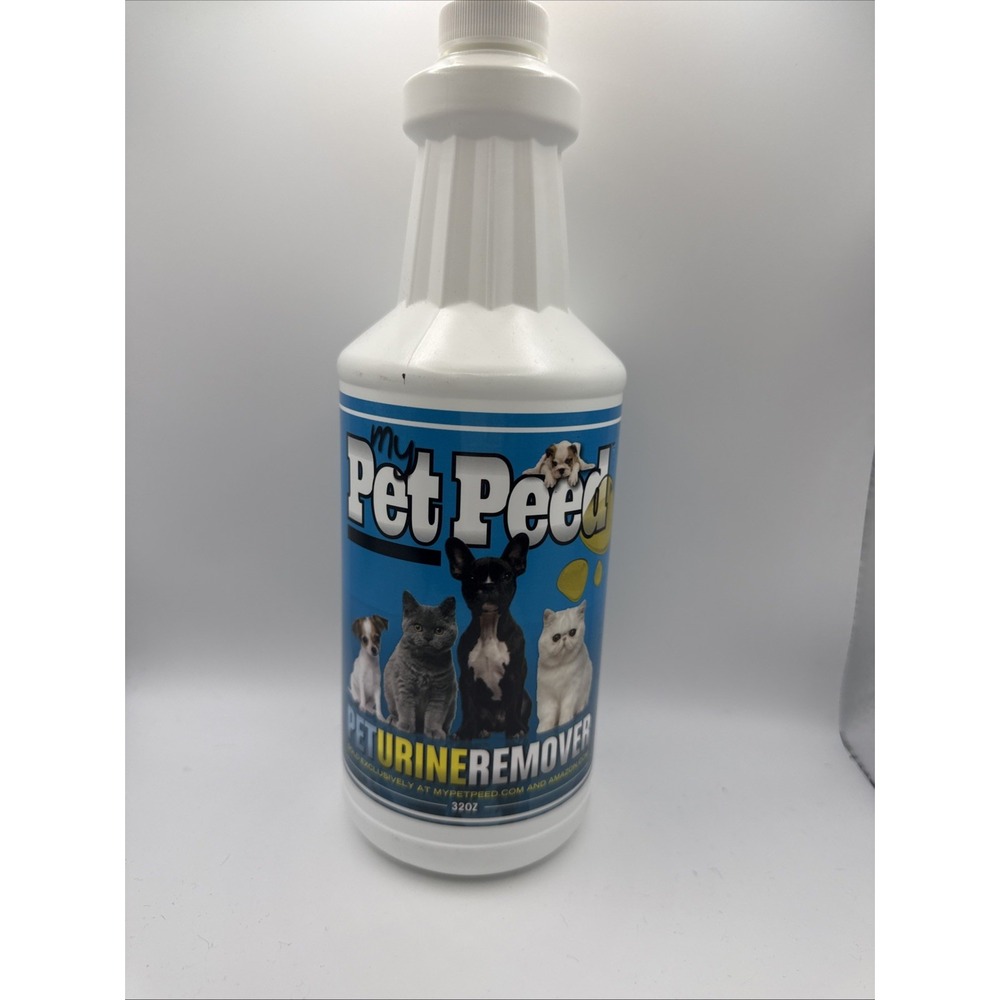 NEW My Pet Peed Pet‎ Stain & Odor Remover (32oz Spray Bottle) Urine Remover